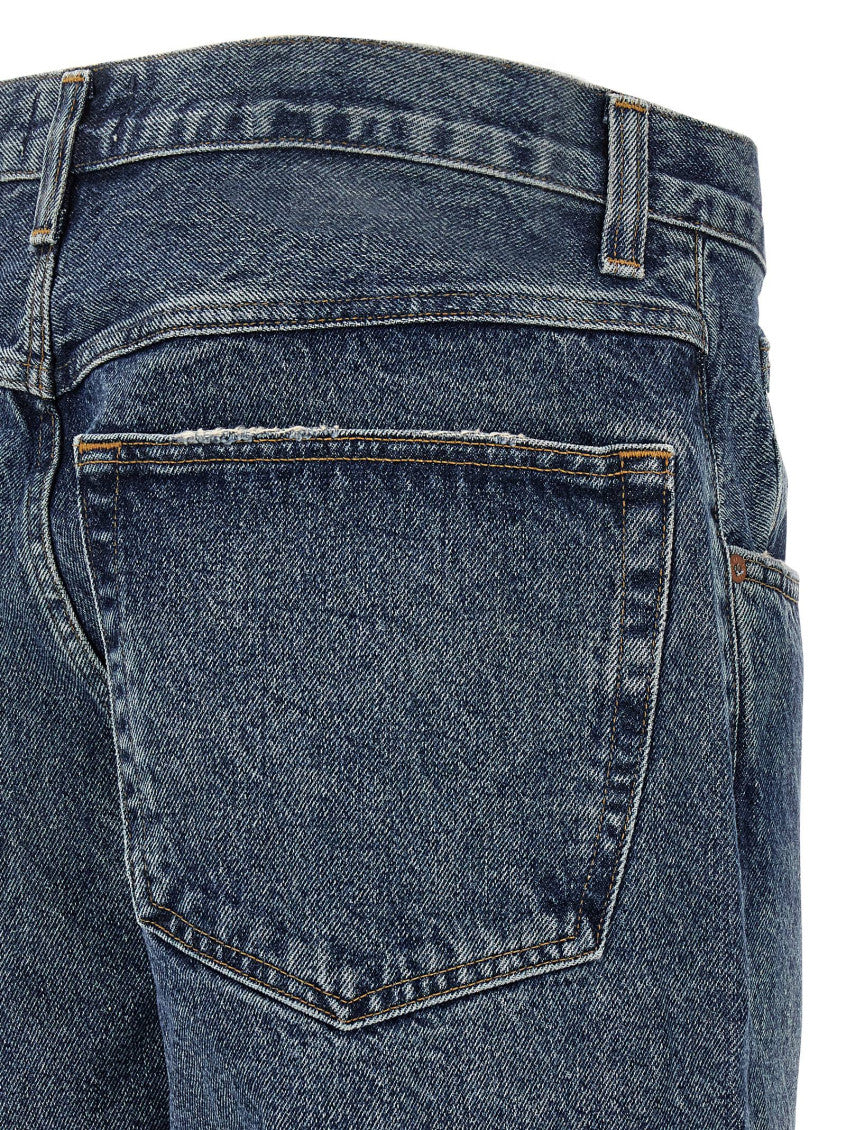 Blue Fusion Baggy Jeans 4