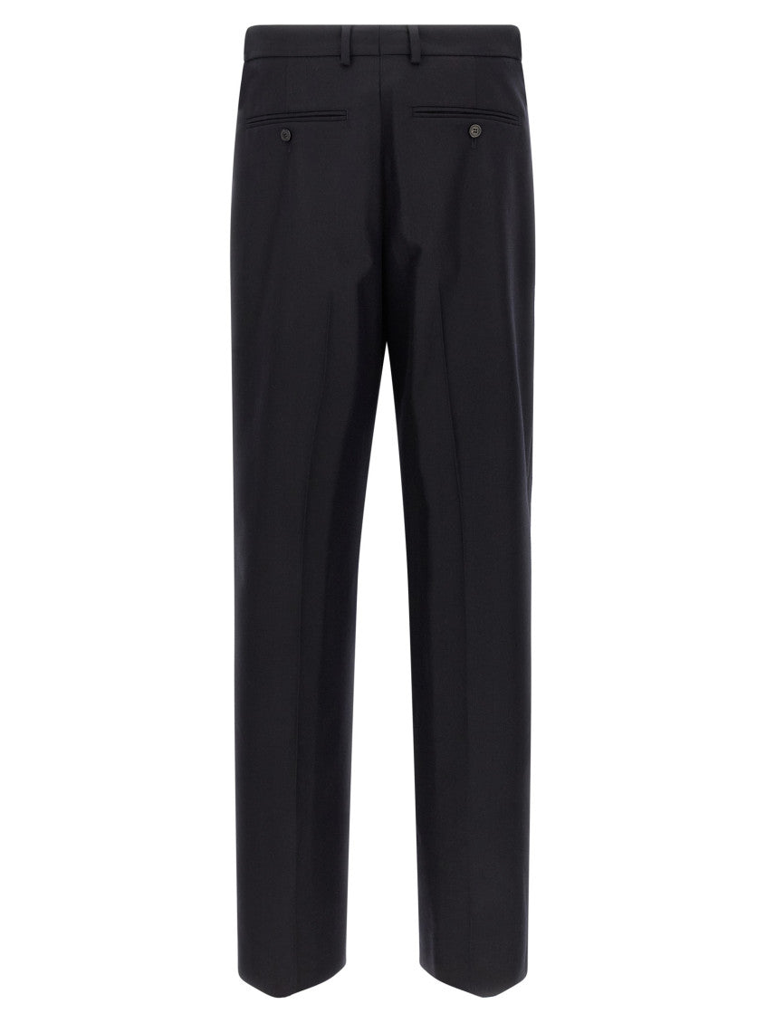 Dark Blue 'Penrud' Solid Pants 2
