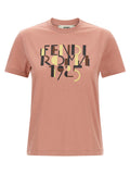 Pink Embroidered T-shirt 1