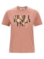 Pink Embroidered T-shirt 1