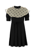 Black Shantung Dress 1