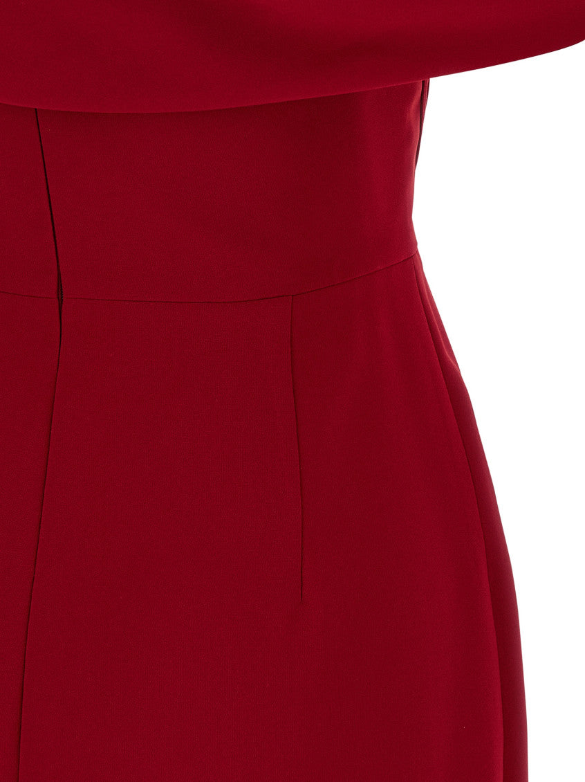 Red Column dress 4