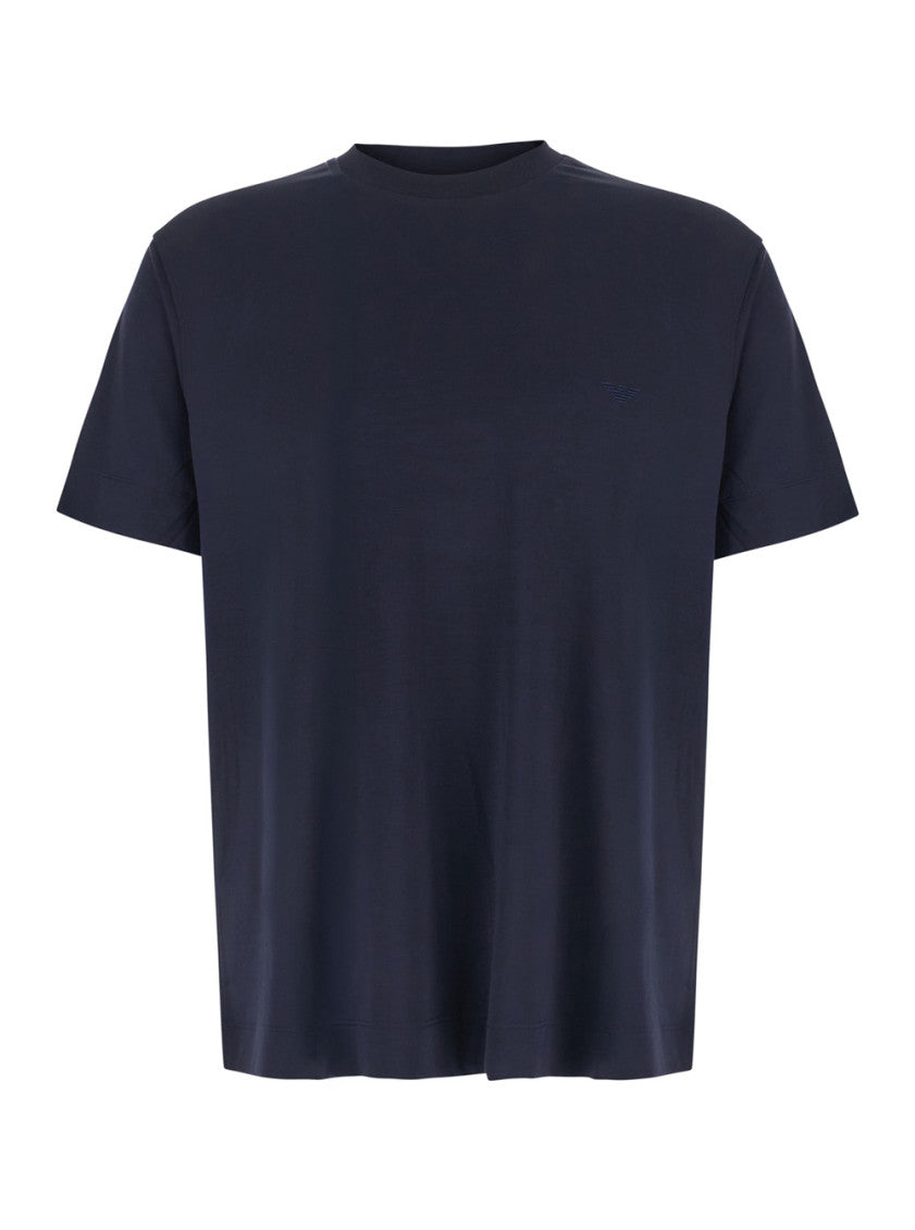 Navy Blue Logo T-Shirt 1