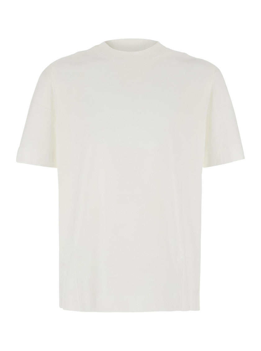 White Crew Neck T-Shirt 1