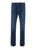 Blue Mid Rise Jeans 1