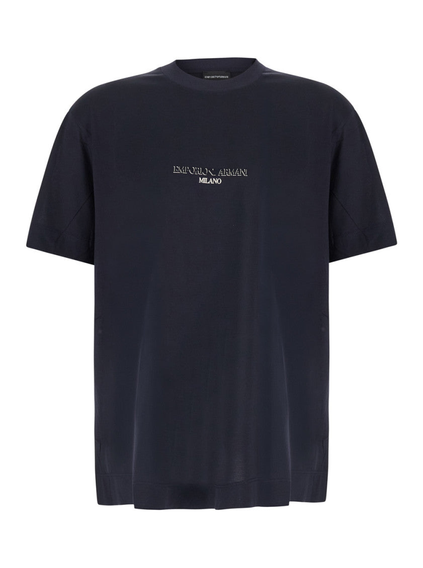 Navy Blue Logo T-Shirt 1