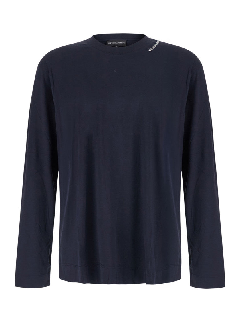 Navy Blue Logo T-Shirt 1