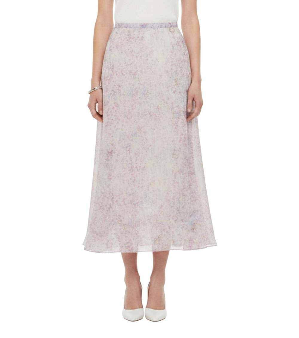 Multicolor Floral Midi Skirt 3