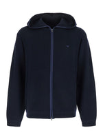Dark Navy Zip-Up Hoodie 1