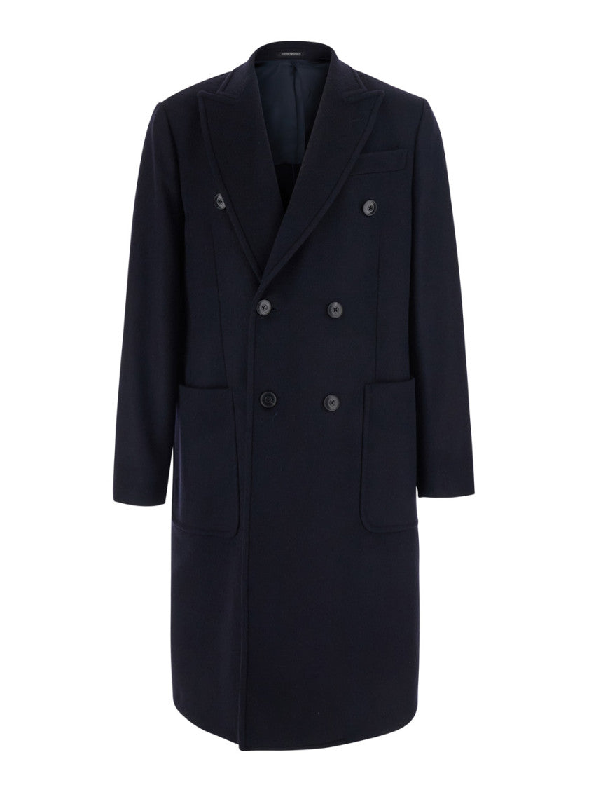 Dark Navy Regular Coat 1