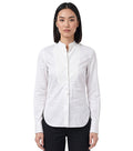 White Tailored Stripes Shirt 1