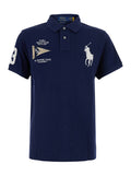 Navy Blue Logo Polo 1