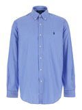 Blue Stripes Logo Shirt 1