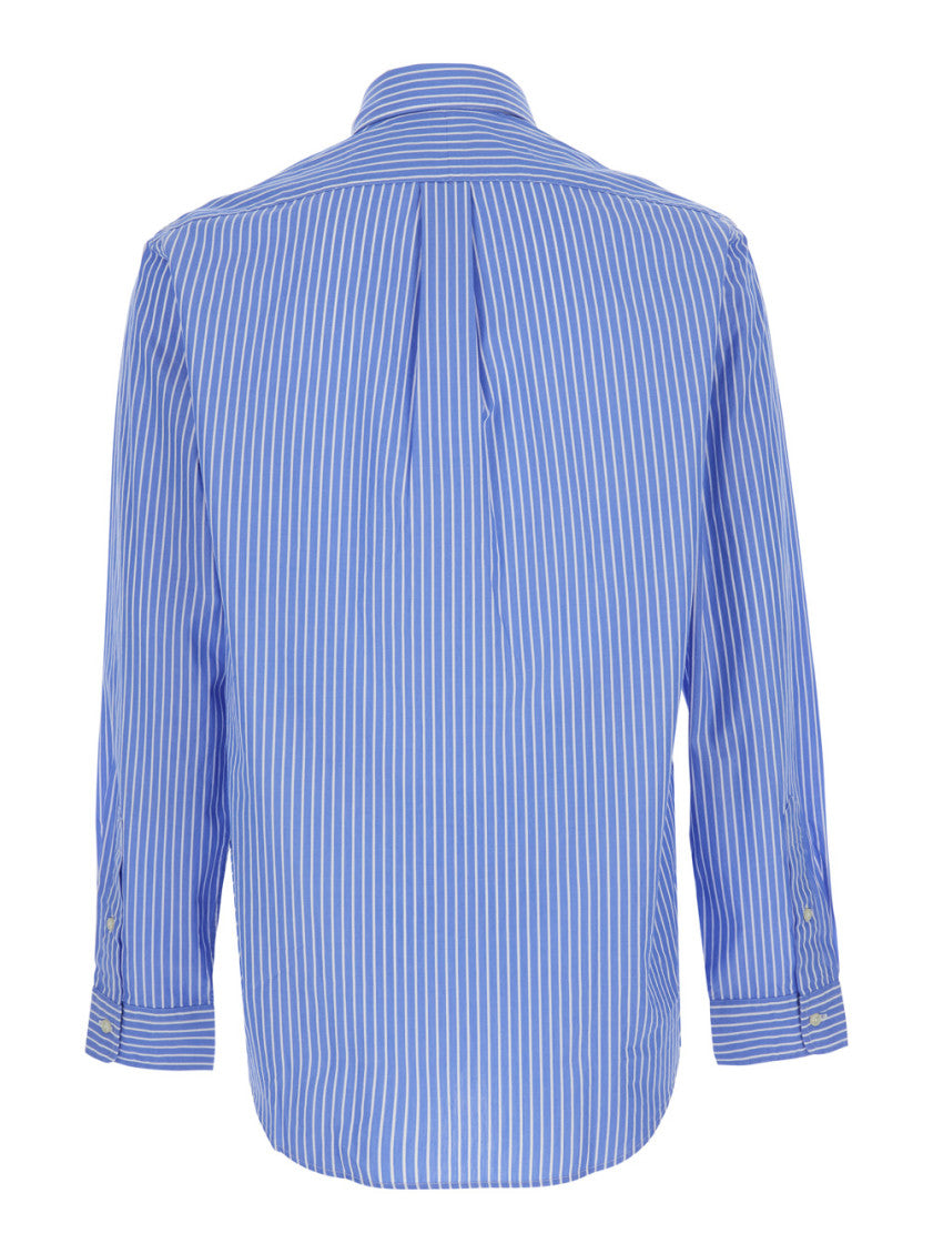 Blue Stripes Logo Shirt 2