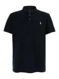 Black Regular Logo Polo 1