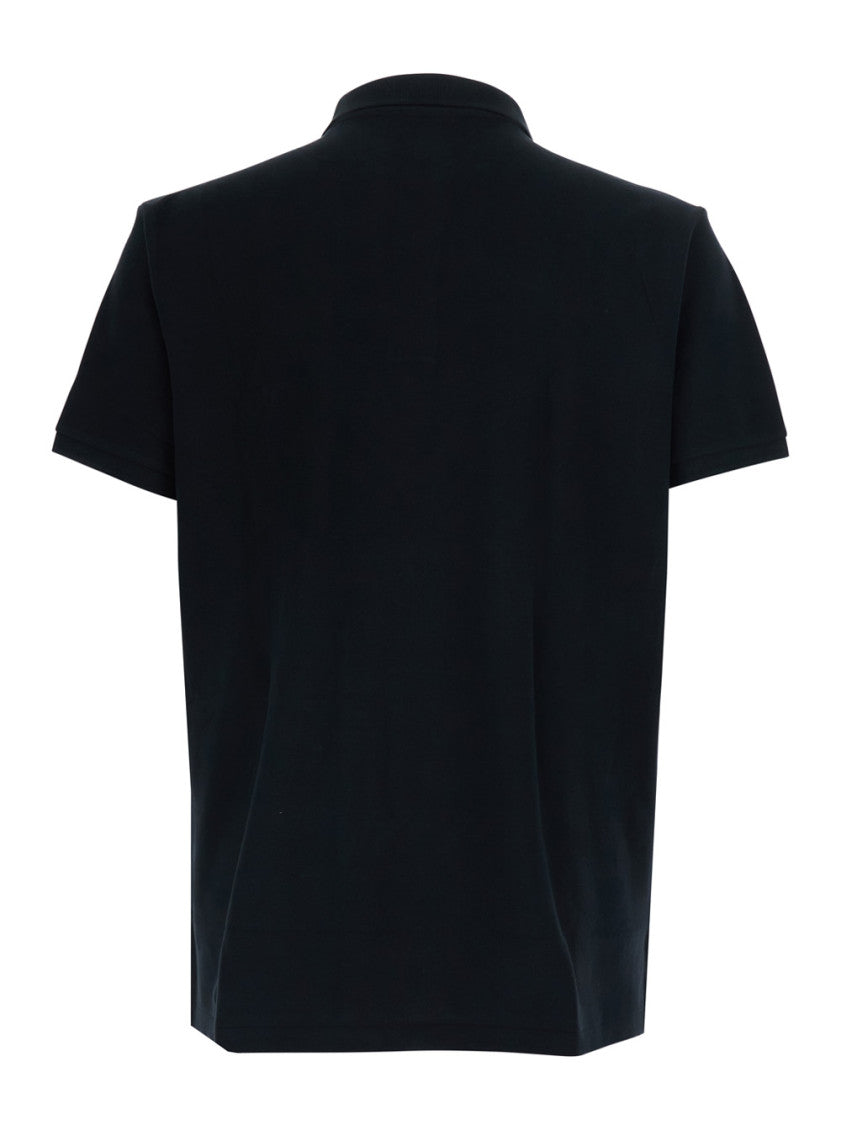 Black Regular Logo Polo 2