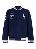 Blue Regular Varsity Jacket 1