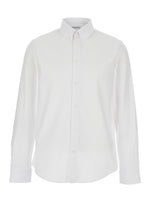White Regular Solid Shirt 1