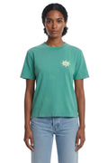 Green Crew Neck T-Shirt 1