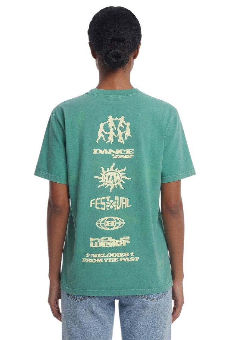 Green Crew Neck T-Shirt 2