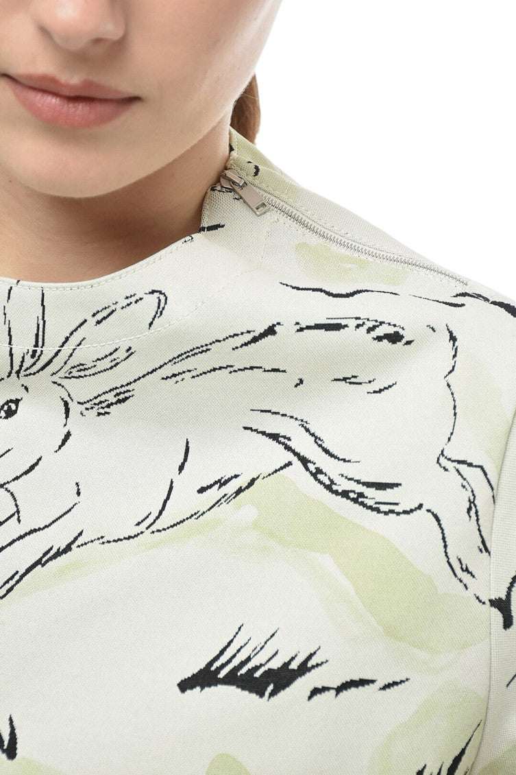 Light Green Crew Neck T-Shirt 3