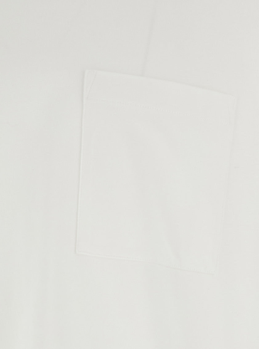 White Crew Neck T-Shirt 3