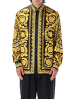 Black Relaxed Printed Shirt 1
