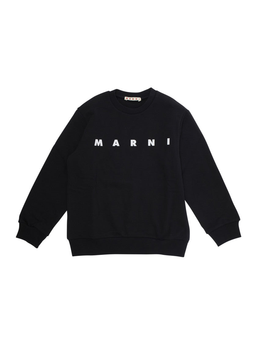 Boys Black Logo Sweatshirt 1