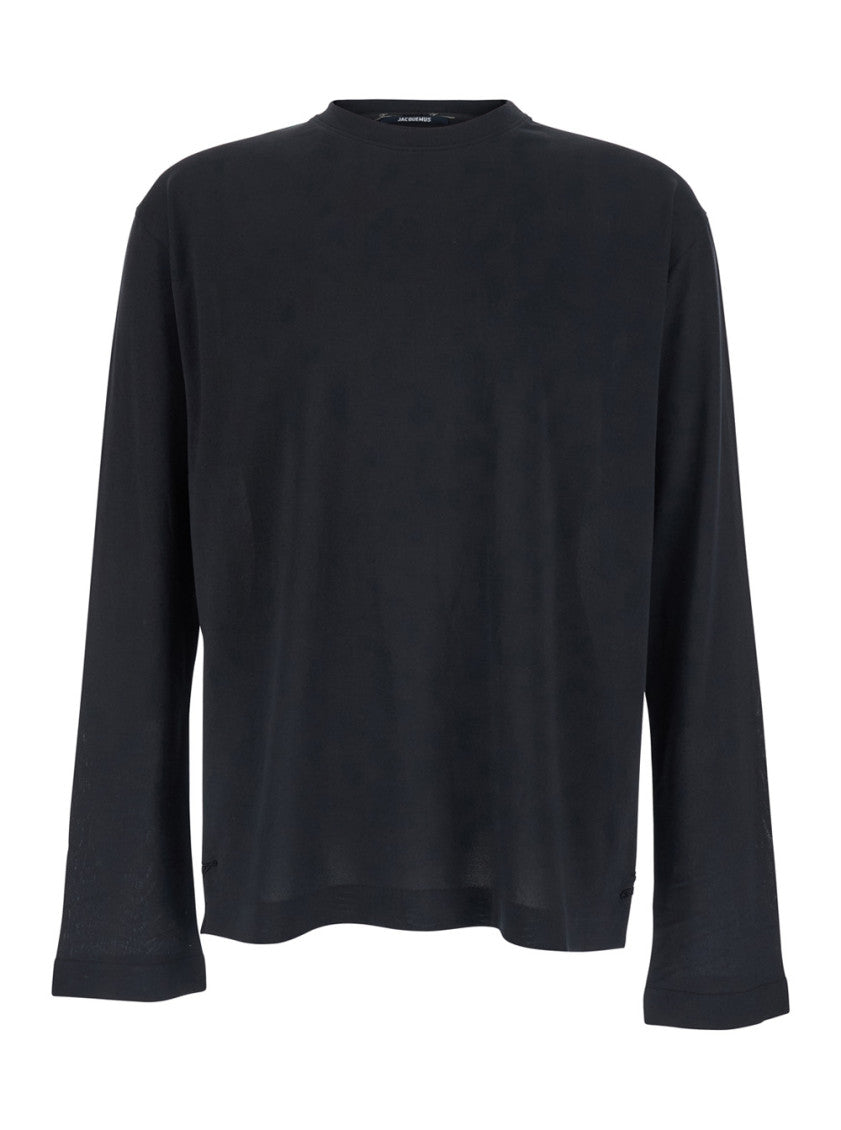 Black Crew Neck T-Shirt 1