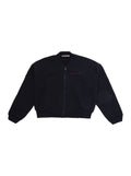 Girls Dark Blue Logo Jacket 1