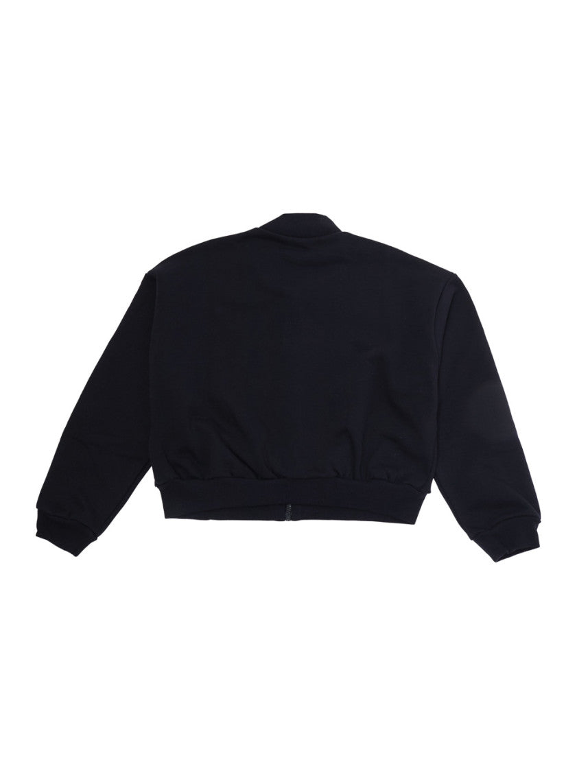 Girls Dark Blue Logo Jacket 2