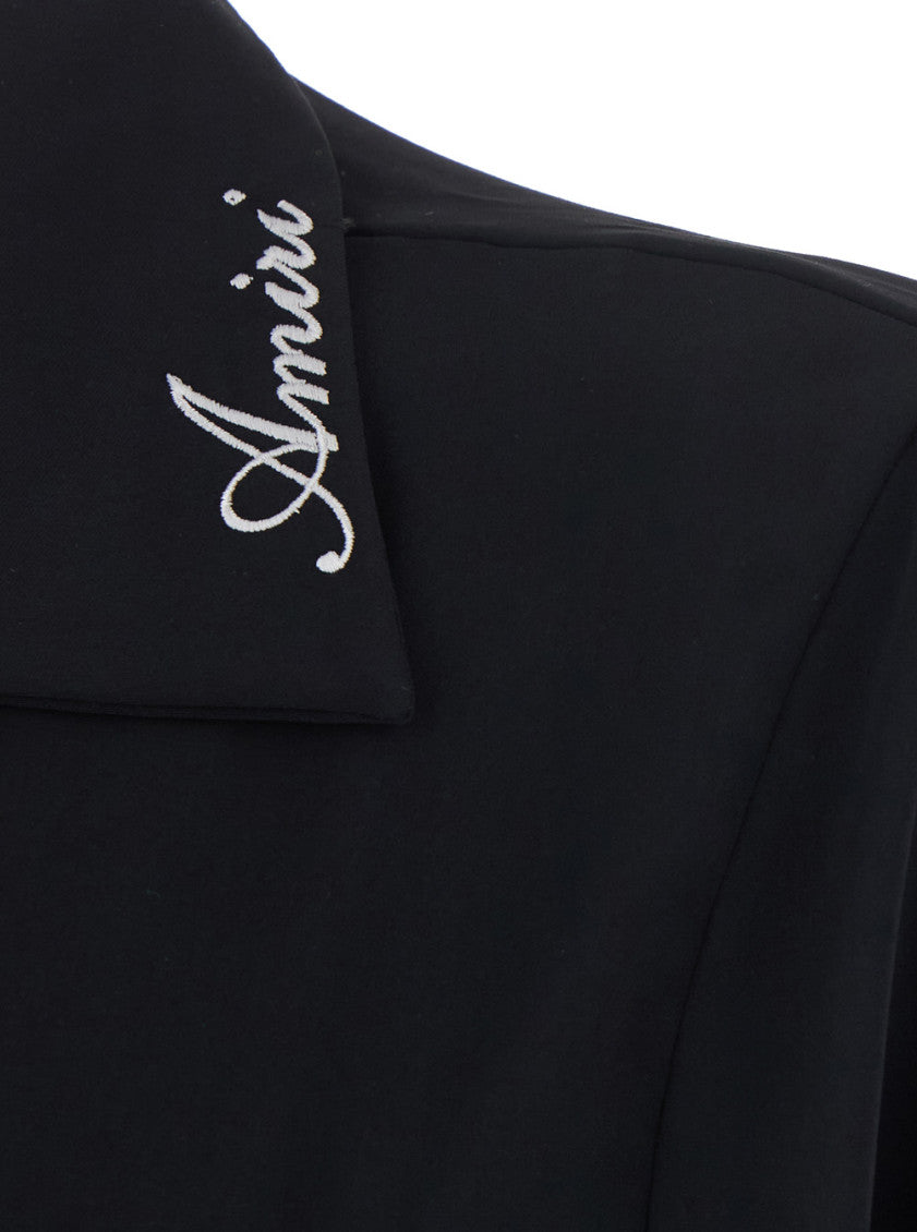Black Notched Lapel Shirt 3