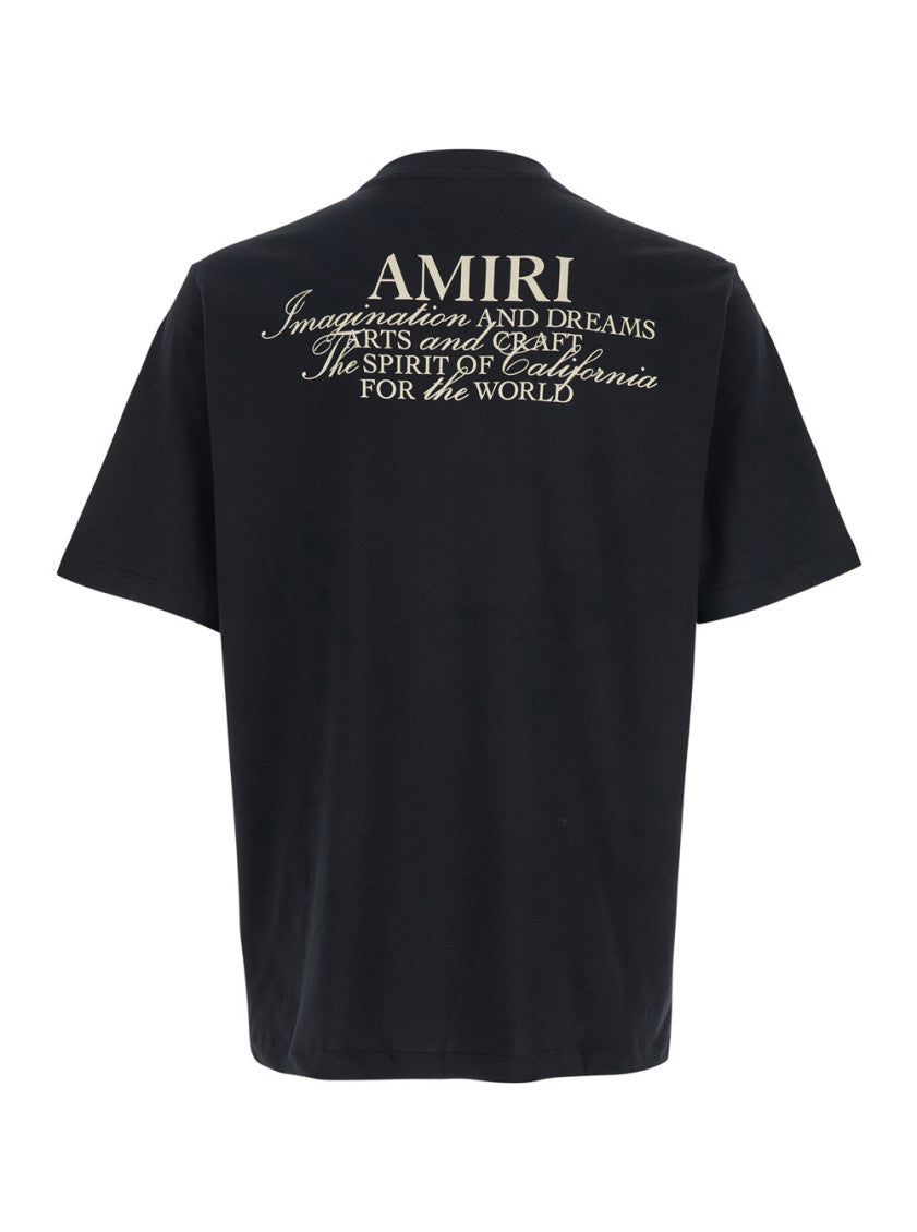 Black Crew Neck T-Shirt 2
