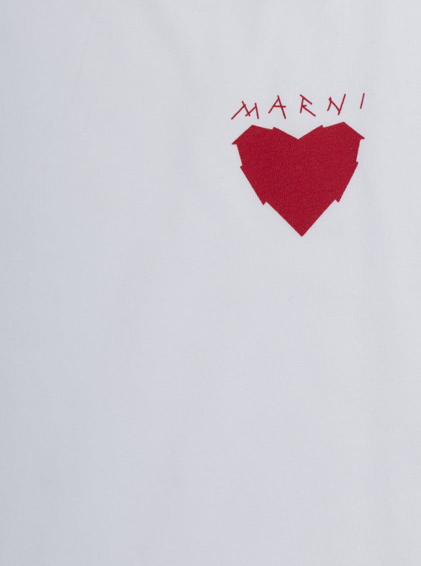 Girls White Logo T-Shirt 3