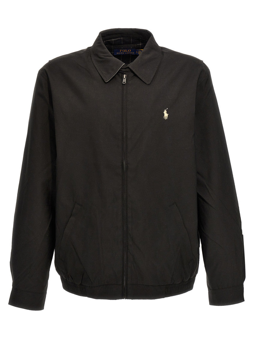 Black Regular Logo Jacket 1