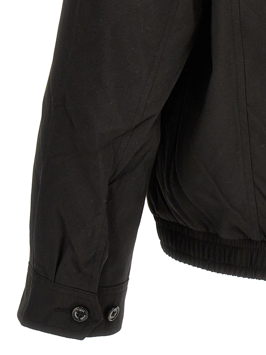 Black Regular Logo Jacket 4