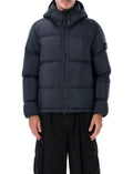 Dark Navy Quilted Jacket 1