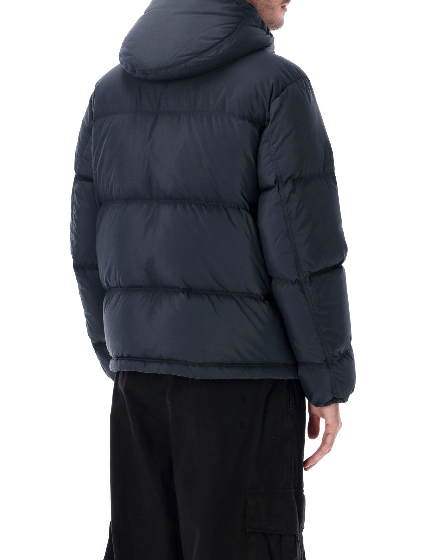 Dark Navy Quilted Jacket 2