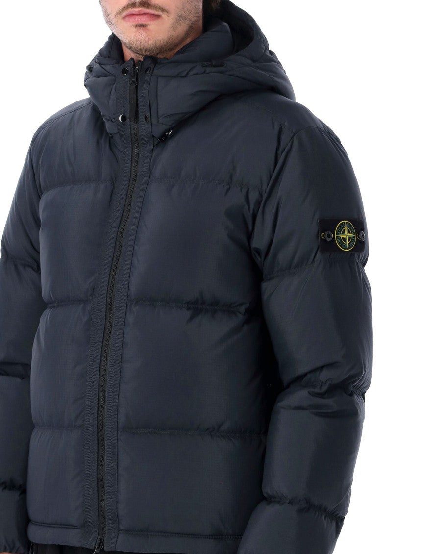 Dark Navy Quilted Jacket 3