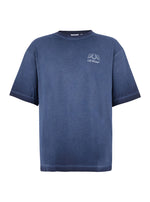 Blue Crew Neck T-Shirt 1