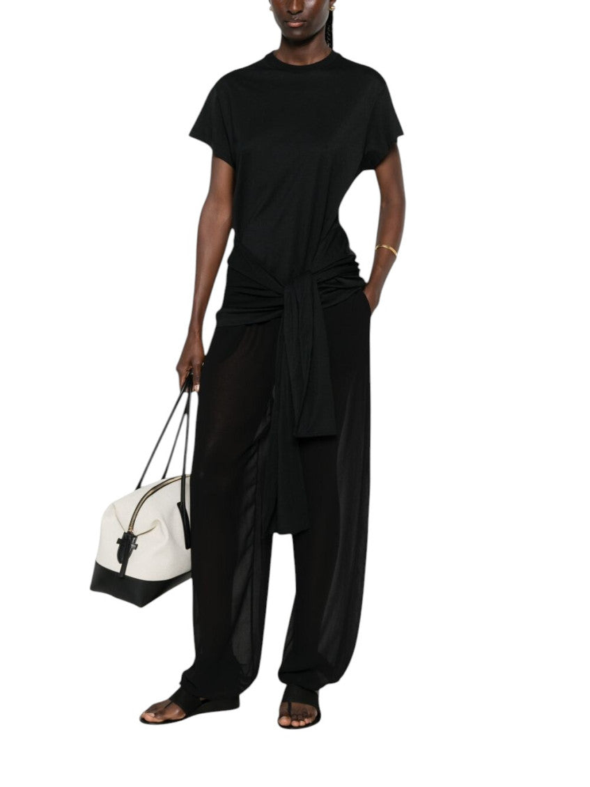 Black Crew Neck T-Shirt 2