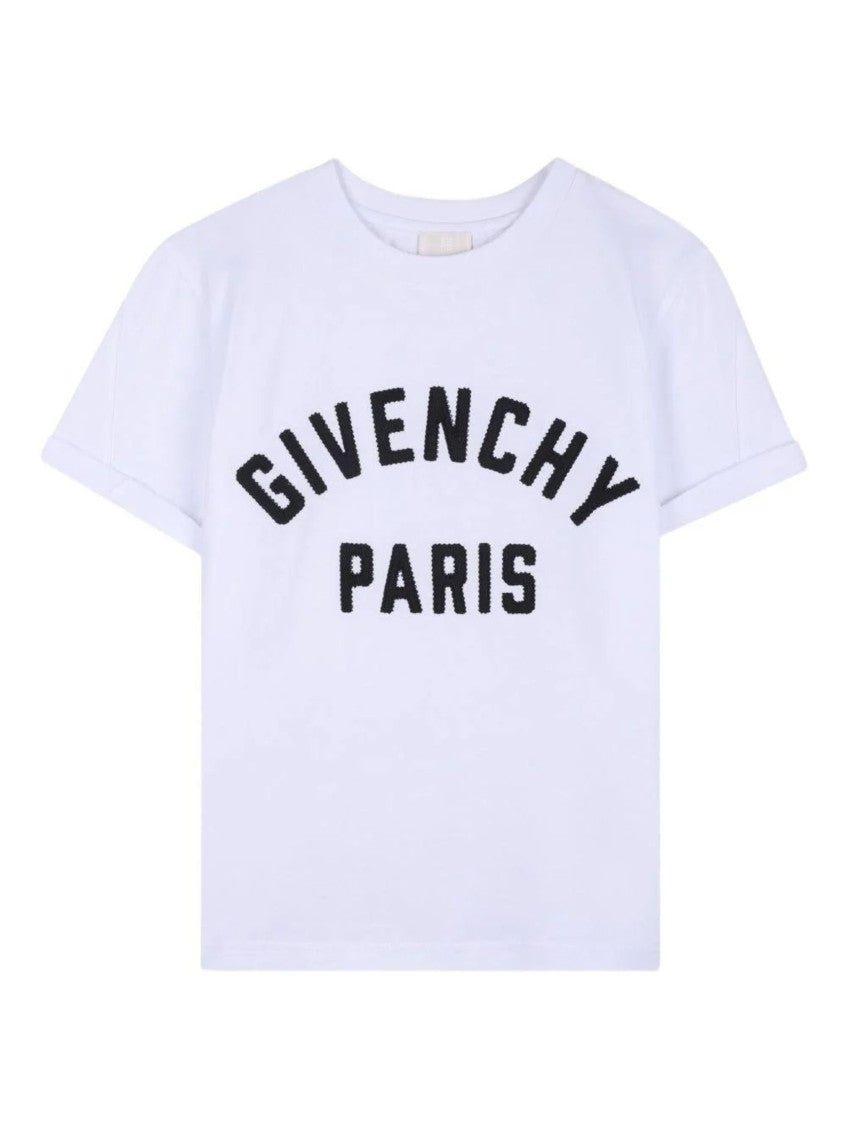 Boys White Logo T-Shirt 1