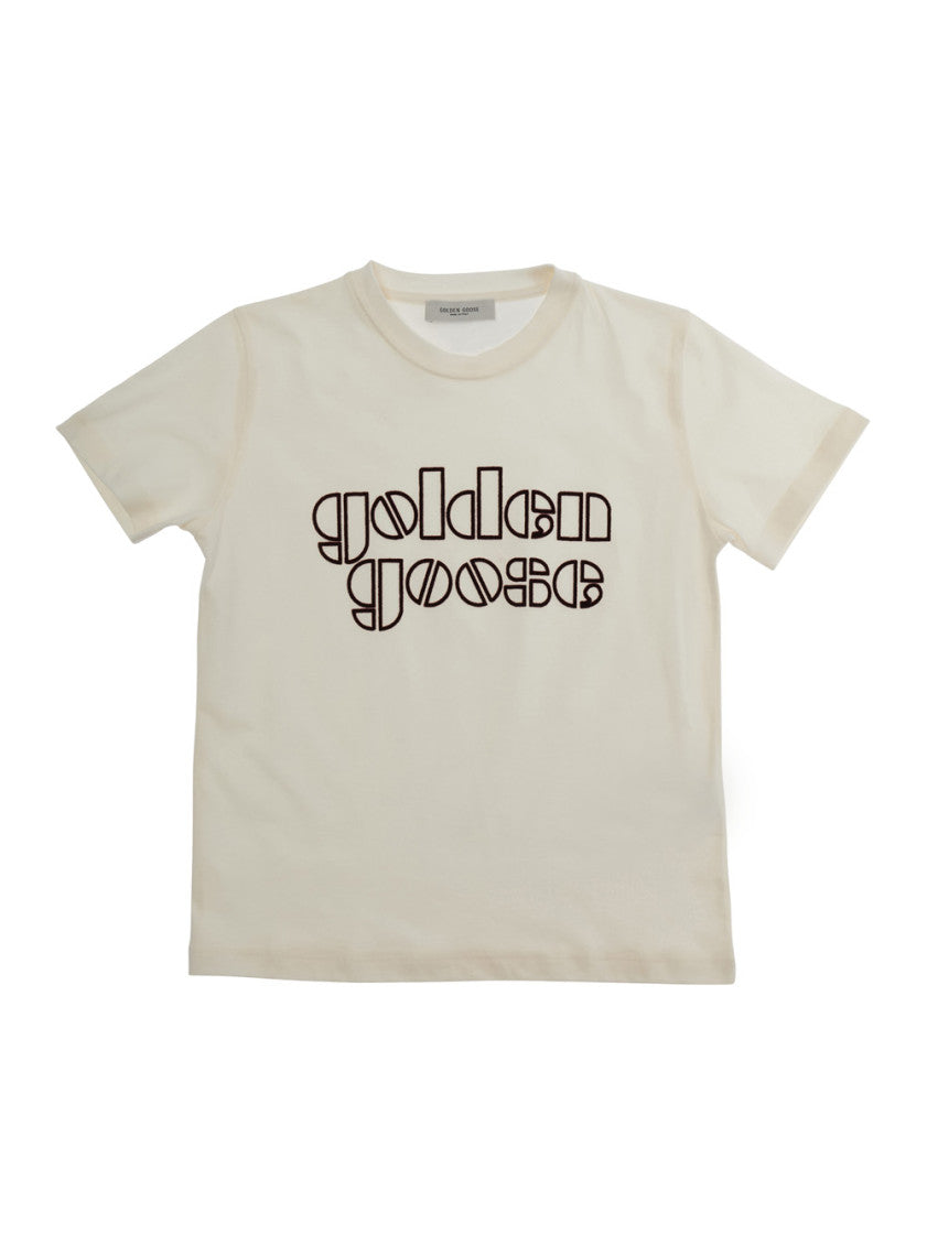 Boys White Graphic T-Shirt 1