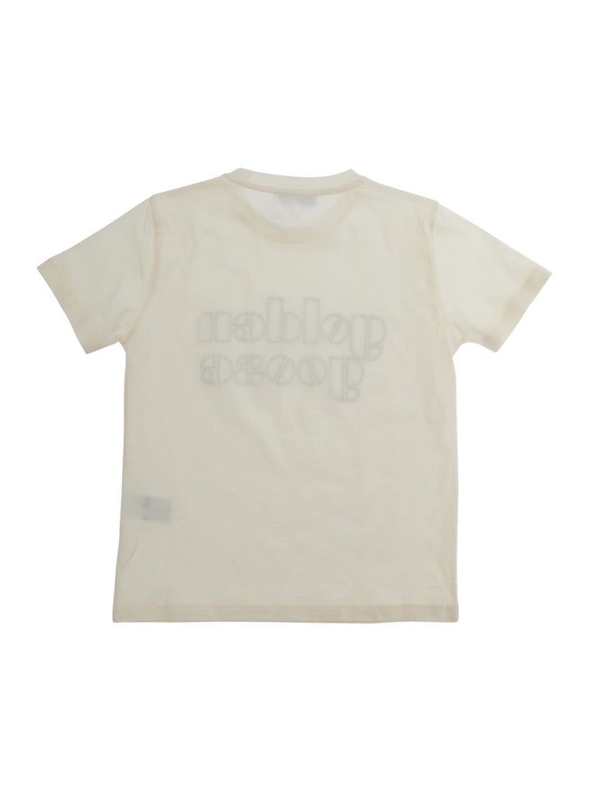 Boys White Graphic T-Shirt 2