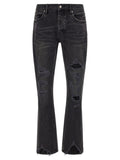 Black Mid Rise Jeans 1