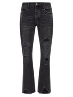Black Mid Rise Jeans 1