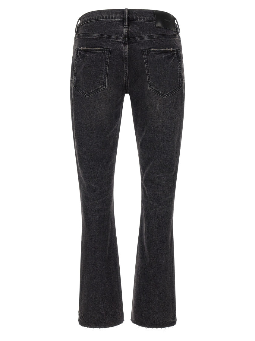 Black Mid Rise Jeans 2