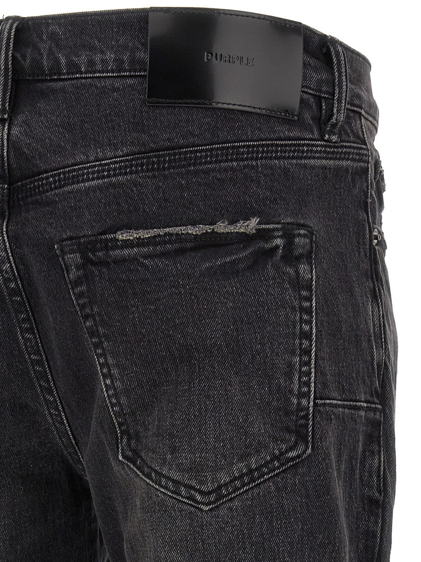 Black Mid Rise Jeans 4