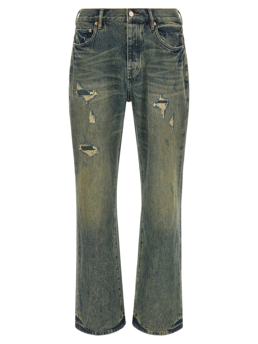 Indigo Blue Bootcut Jeans 1