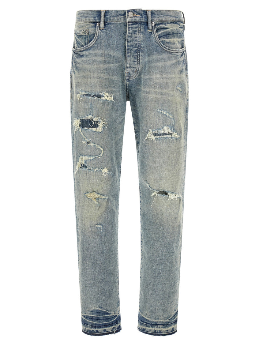 Indigo Blue Tapered Jeans 1